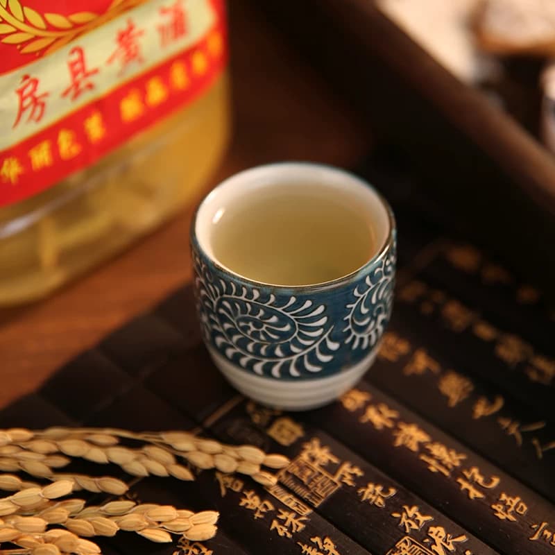 恩楚湖北十堰房县黄酒洑汁农家自酿糯米酒桶装半甜型醪糟汁老黄酒 - 缩略图4