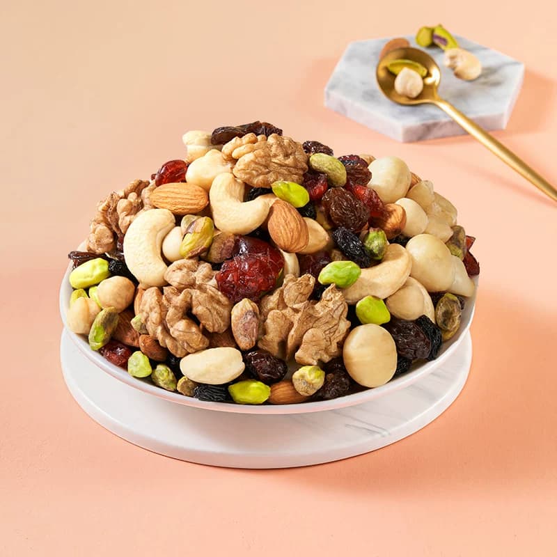 天虹牌每日坚果750g混合果仁年货礼盒孕妇休闲零食综合送礼大礼包 - 缩略图3