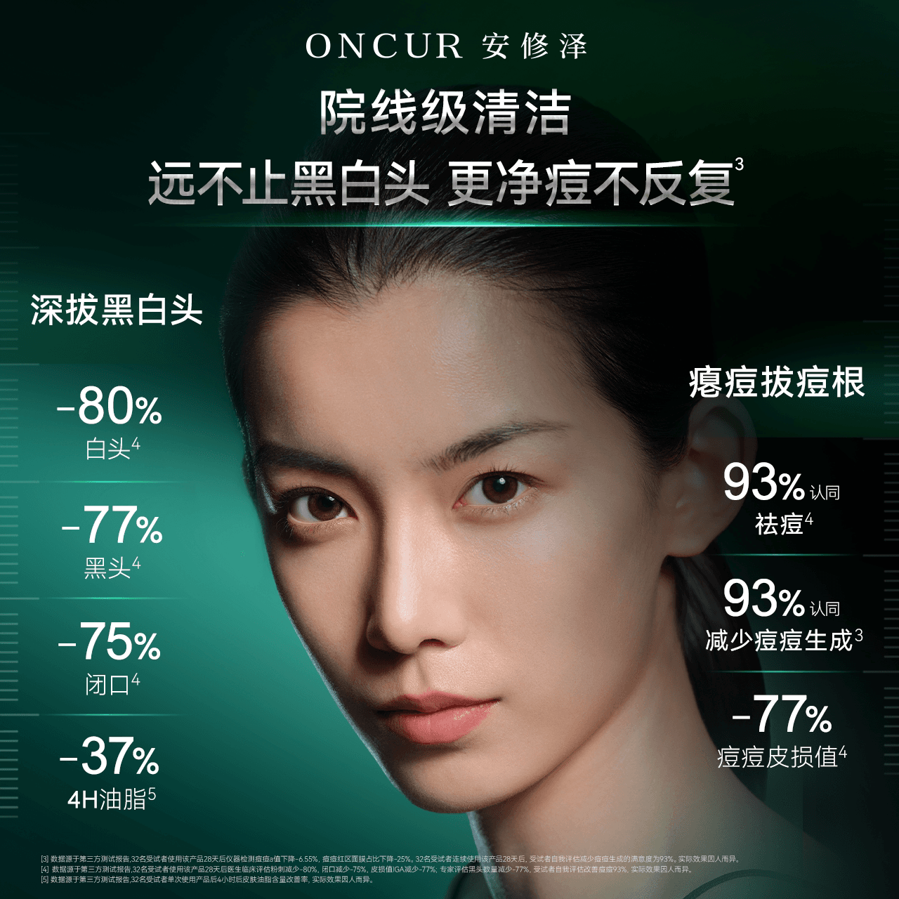 [佳荔同款]ONCUR安修泽清洁泥膜油皮控油祛痘深层清洁去黑头白头 - 缩略图2