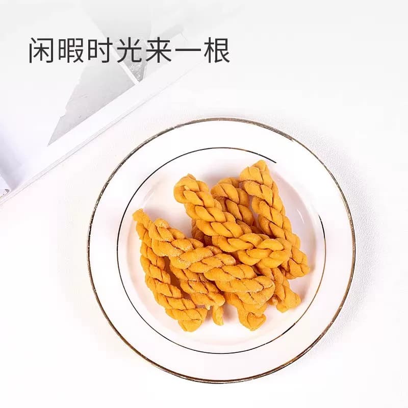 张协顺温县铁棍山药小麻花香酥健康零食无蔗糖散装特产官方正品 - 缩略图3