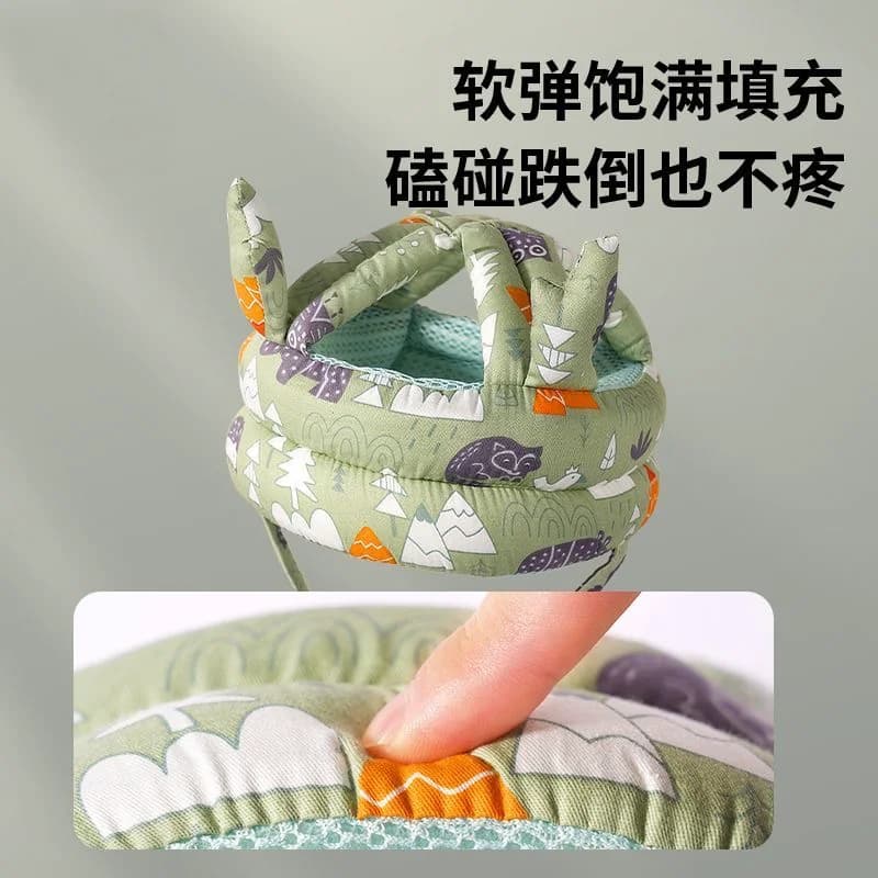 安全帽婴儿护头防摔帽子宝宝学走路头部保护垫枕儿童防撞头套神器 - 缩略图2