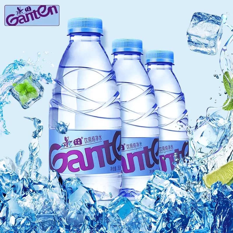 景田纯净水360/560ml*24瓶饮用水会议办公出游非矿泉水小瓶整箱 - 缩略图2