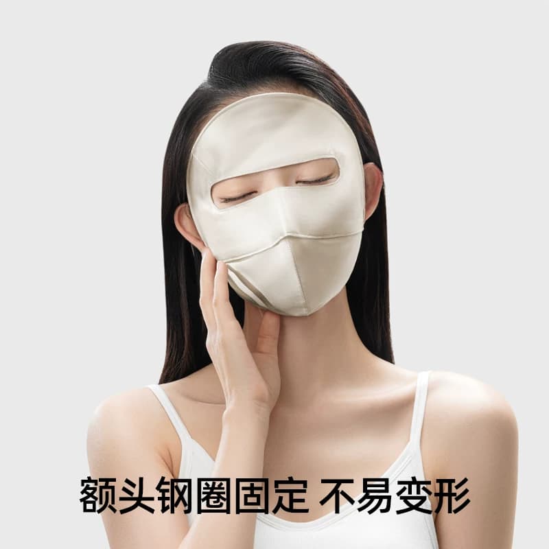 【李佳琦直播间618超级狂欢日】小野和子贴合口罩桑蚕丝面罩-yx - 缩略图5