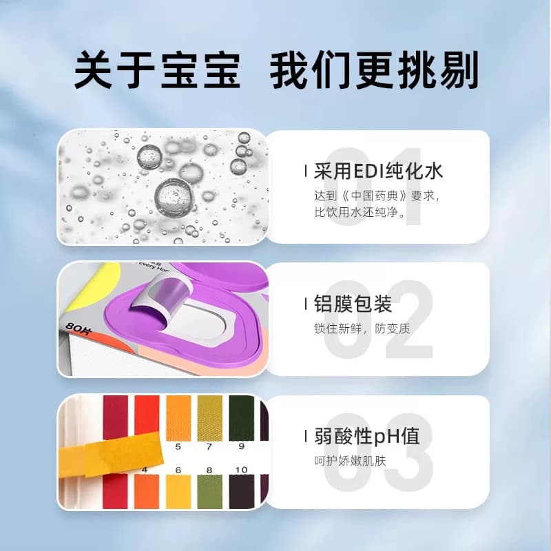 【天猫U先】德佑婴儿湿巾纸新生儿宝宝手口屁专用湿纸巾家庭装 - 缩略图4