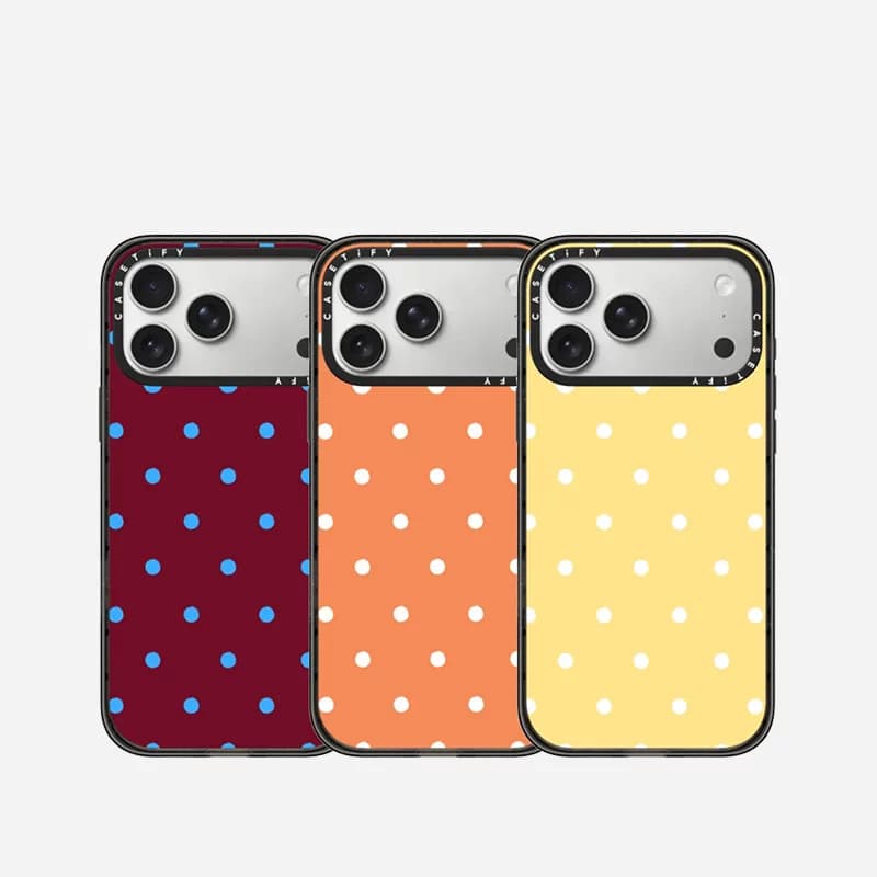 【新款上市】CASETiFY 经典/汽水波点 海盐荔枝/芝芝柠柠/莓果气泡 适用于苹果iPhone17ProMax/17Pro手机壳 - 缩略图4