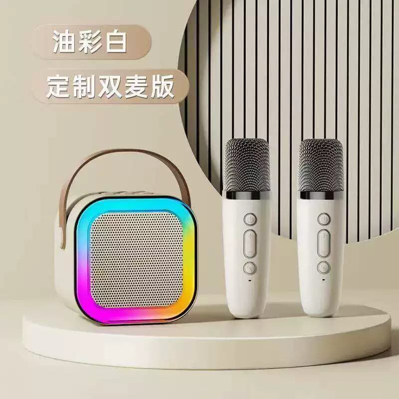 蓝牙音响麦克风一体机KTV音效声卡修音语音点歌家庭K歌套装N - 缩略图3