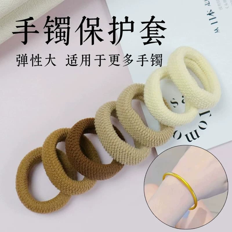 手镯保护套金镯子黄金神防磕器素圈玉镯翡翠防划防刮损坏珠宝装饰 - 缩略图2
