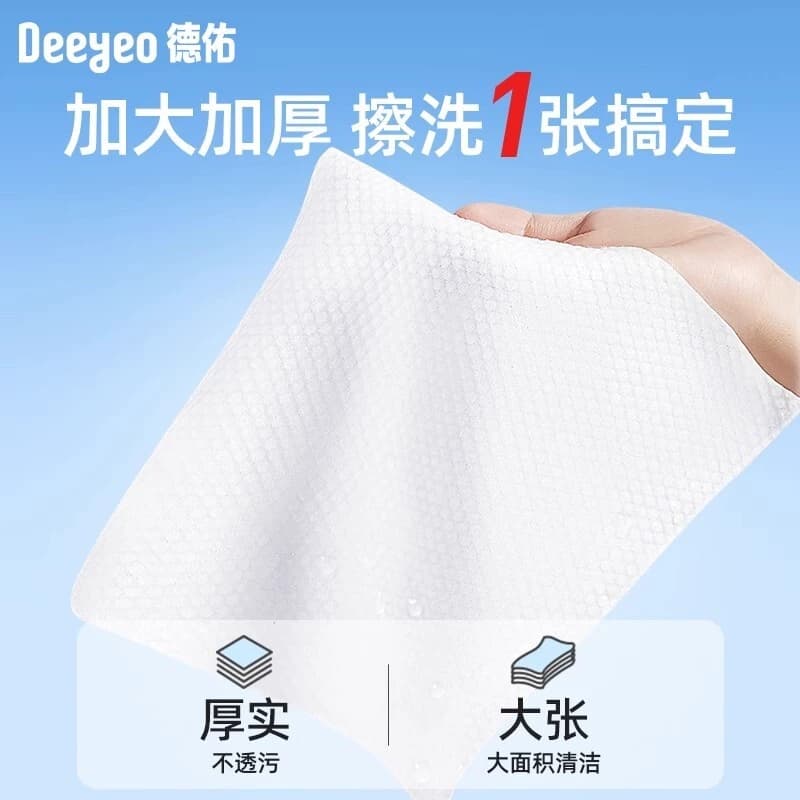 德佑湿巾湿纸巾婴儿手口专用宝宝擦嘴新生儿囤货装加厚家用大包 - 缩略图2