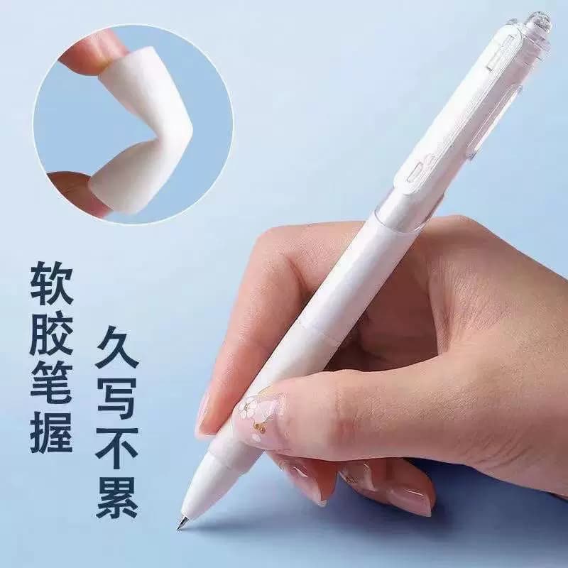 高颜值st头刷题笔小白笔中性笔学生文具办公用品按动笔签字笔 - 缩略图4