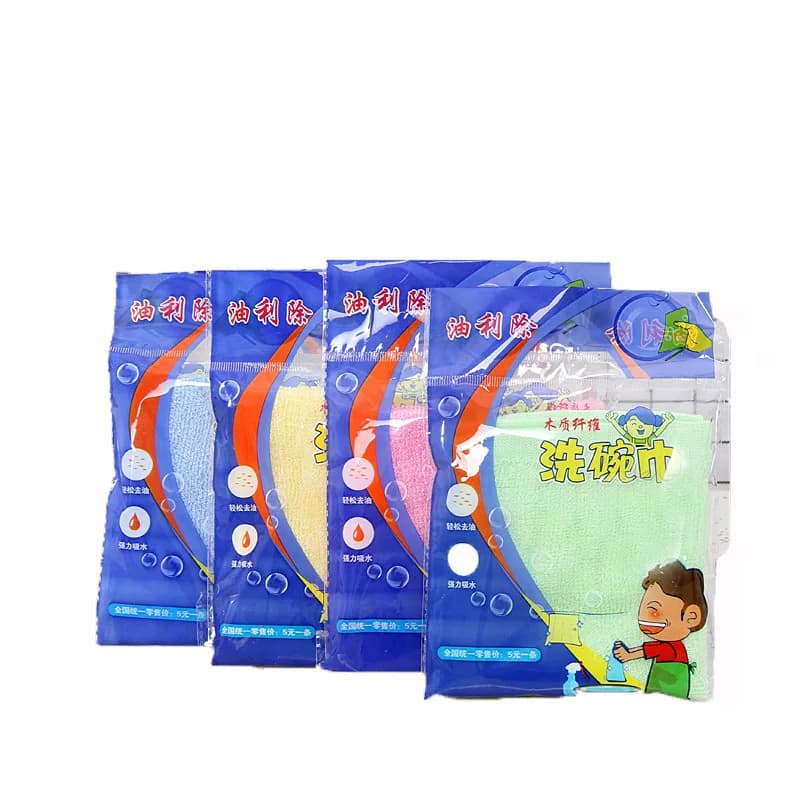 AA木纤维 多功能 不沾油 油利除洗碗布 抹布 - 缩略图4