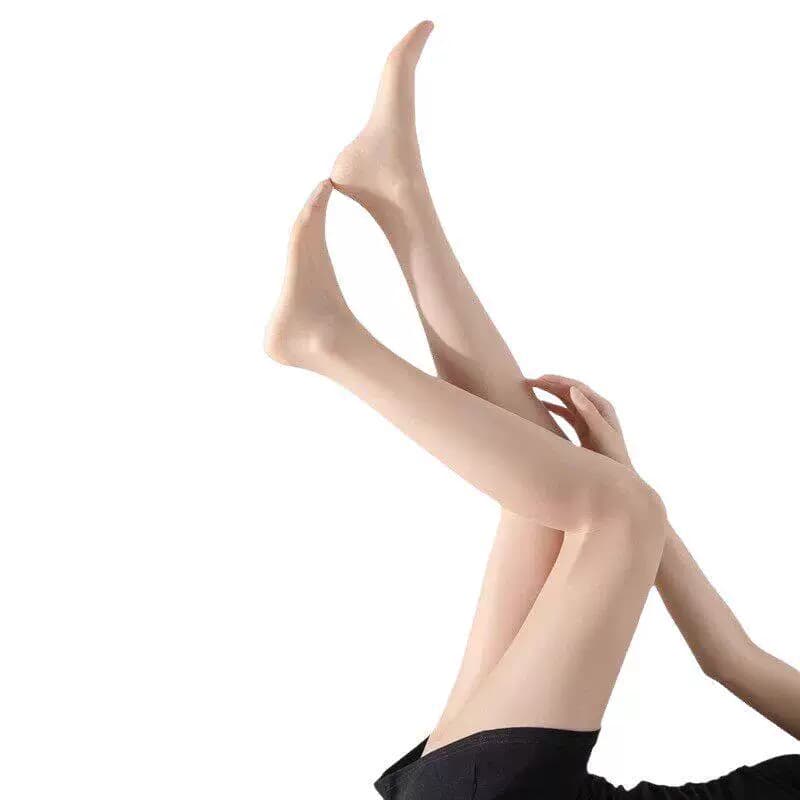丝袜女薄款防勾丝耐穿黑丝袜夏季0d美肤袜光腿神器不掉档女菠萝袜 - 缩略图5