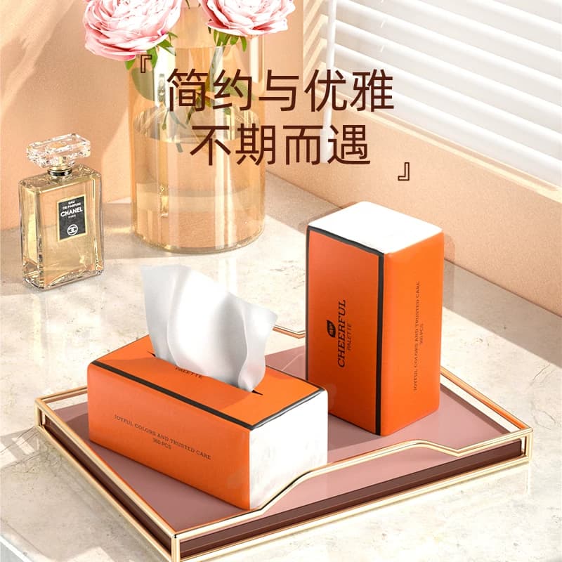 植护大包抽纸整箱批家用实惠装餐巾面巾纸卫生纸巾婴儿擦手用纸巾 - 缩略图3