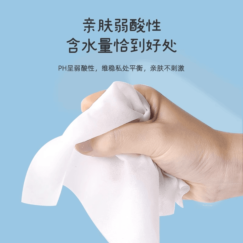 植护湿厕纸家庭实惠装擦屁股厕所湿巾纸孕妇女性洁厕纸卫生湿纸巾 - 缩略图2