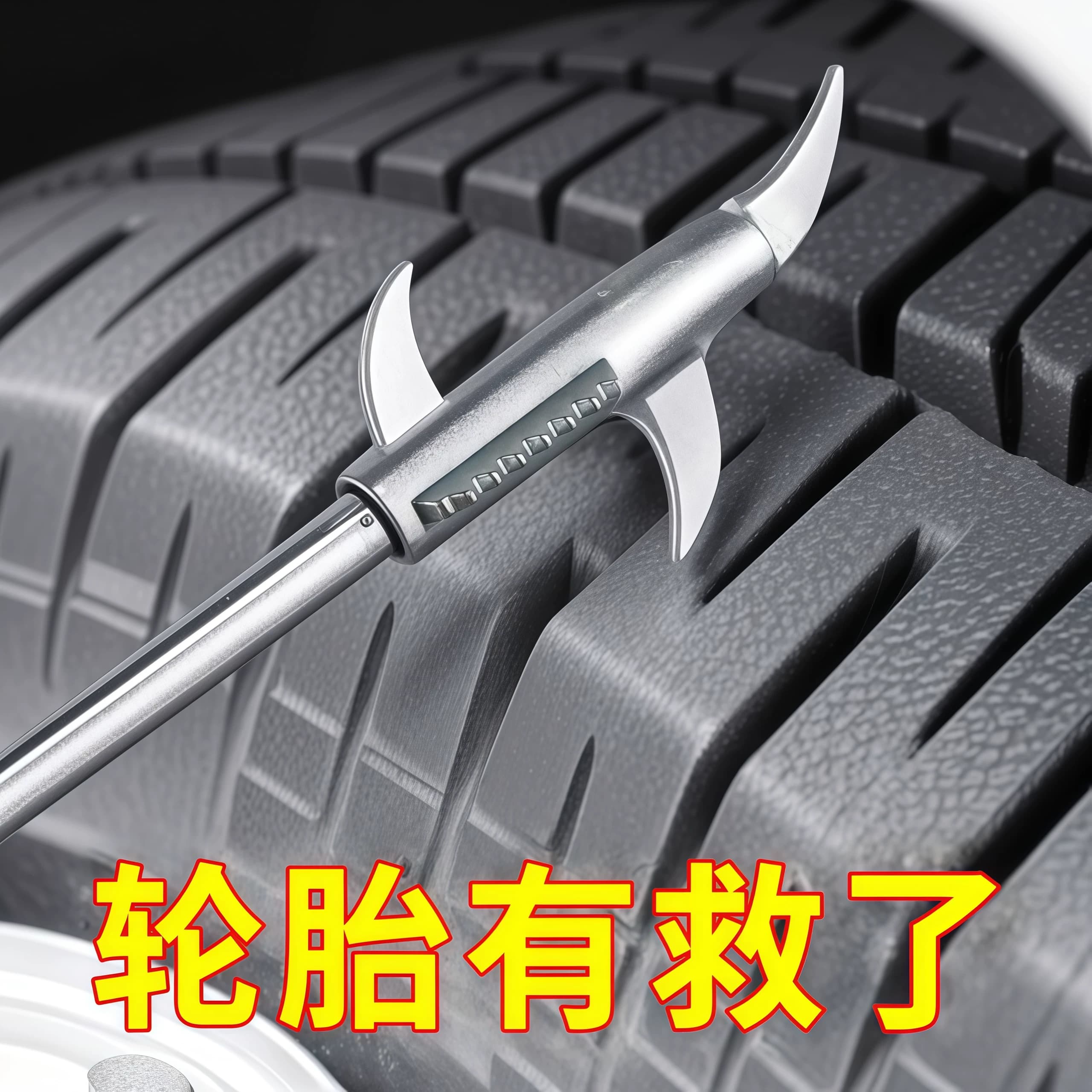 汽车轮胎清石钩石头清理工具去石子不锈钢勾多功能车胎抠挑刮石器 - 缩略图5