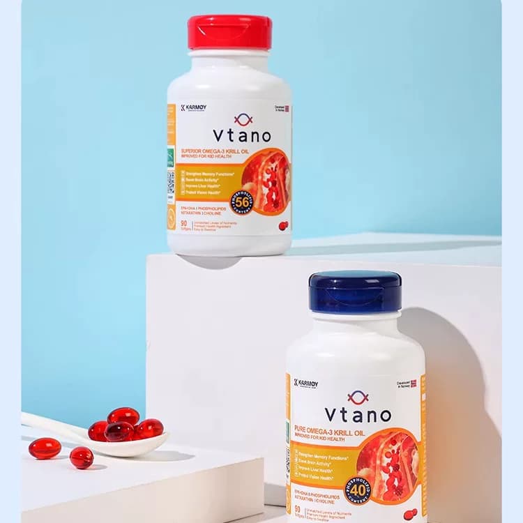 Vtano威他诺挪威进口纯南极磷虾油56%海洋磷脂DHA【部分临期】 - 缩略图4