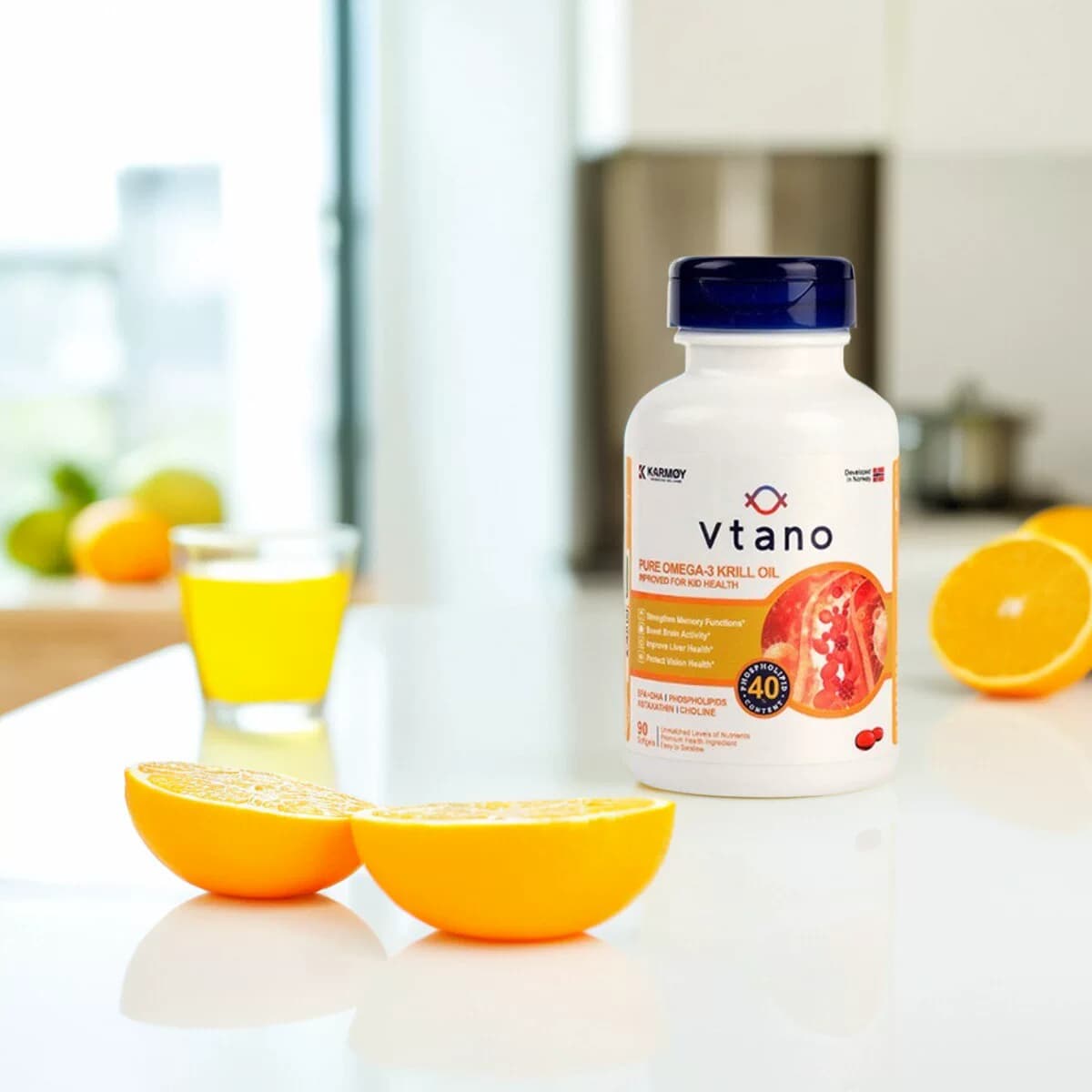 Vtano威他诺挪威进口纯南极磷虾油40%海洋磷脂青少年【部分临期】 - 缩略图3