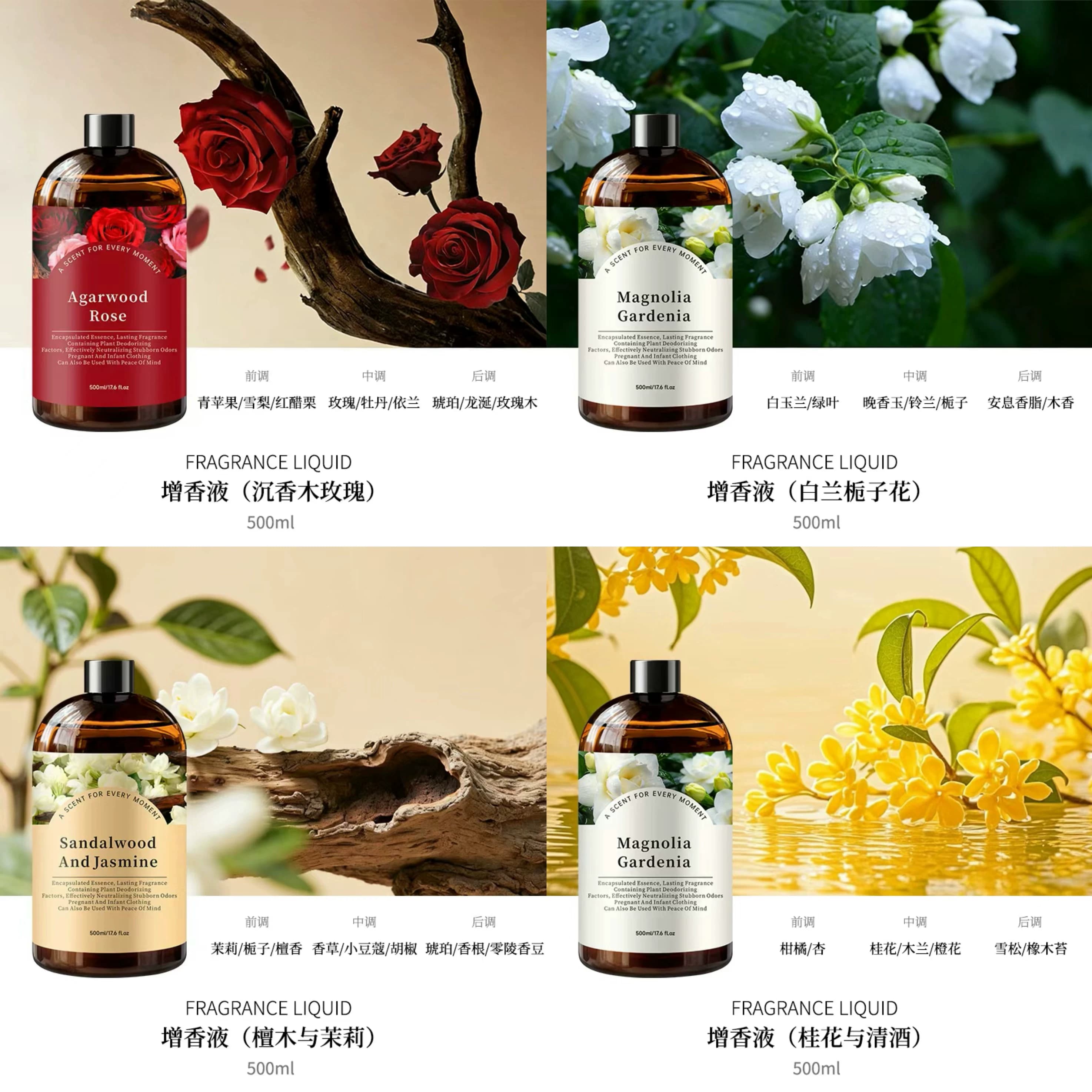 洗衣服增香液持久留香衣物护衣增香剂茉莉玫瑰花香洗衣伴侣浓香 - 缩略图2