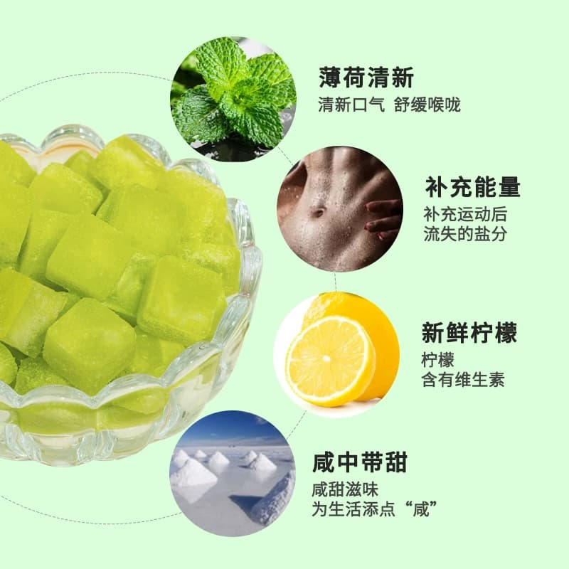 修合信海盐柠檬薄荷梨膏糖润喉糖百草梨膏糖泡水喝的A - 缩略图3