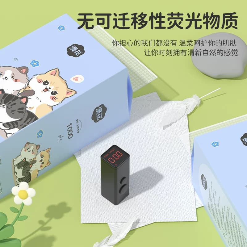 漫花10提悬挂式抽纸卫生纸餐巾纸擦油擦手家用餐巾纸实惠装 - 缩略图2