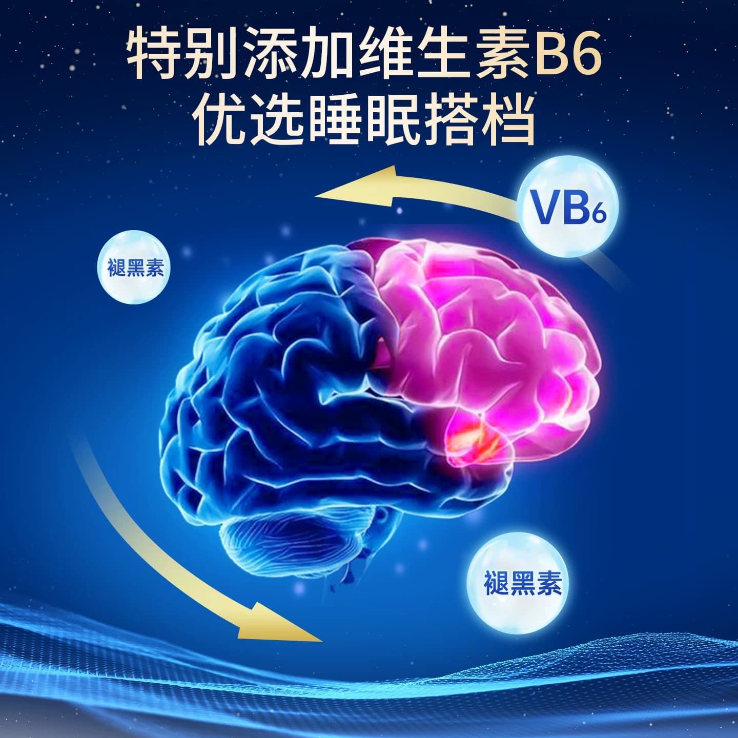 黄金搭档褪黑素片男女性失眠中老年睡不着改善睡眠非退黑色素安瓶 - 缩略图4