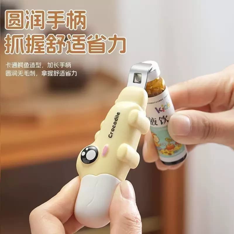 磁吸二合一开瓶开箱器创意卡通儿童家用款冰箱贴小药瓶口开盖神器 - 缩略图2