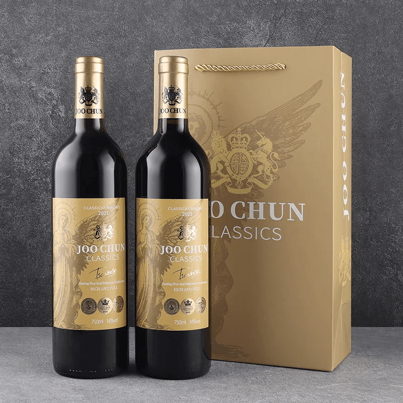 珠淳珍藏红酒旗舰店干红葡萄酒14度送礼袋整箱6瓶装节日送礼.10 - 缩略图3