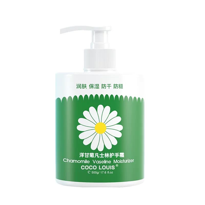 500g洋甘菊护手霜补水保湿滋润嫩白防干女清爽不油腻大容量按压 - 缩略图5