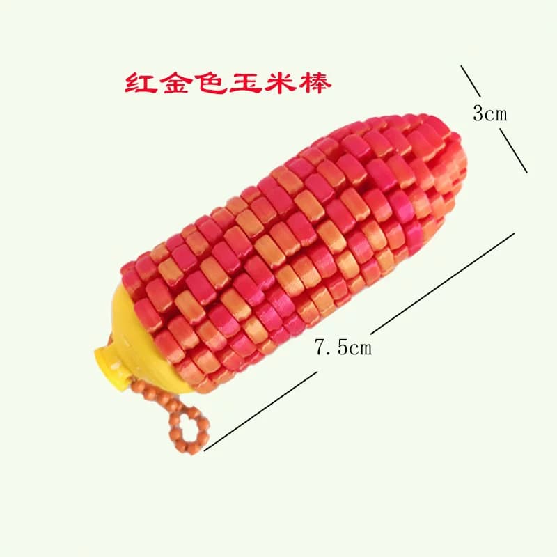 网红3D打印玉米解压史莱姆球旋转变形解压球成人儿童减压小玩具 - 缩略图3