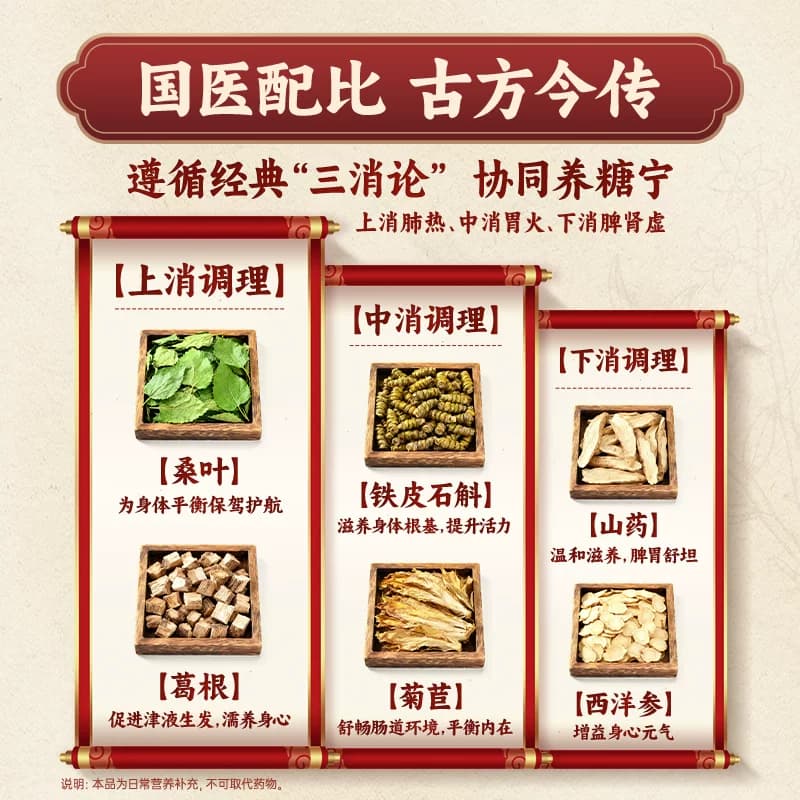 【有百益】成人中老年无蔗糖绵羊奶粉糖宁优养药食同源蓝河700g - 缩略图3