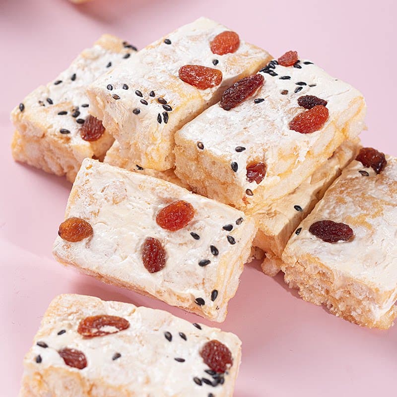 水果味沙琪玛奶盖奶芙网红休闲零食品散装早餐代餐饱腹充饥糕点心 - 缩略图2