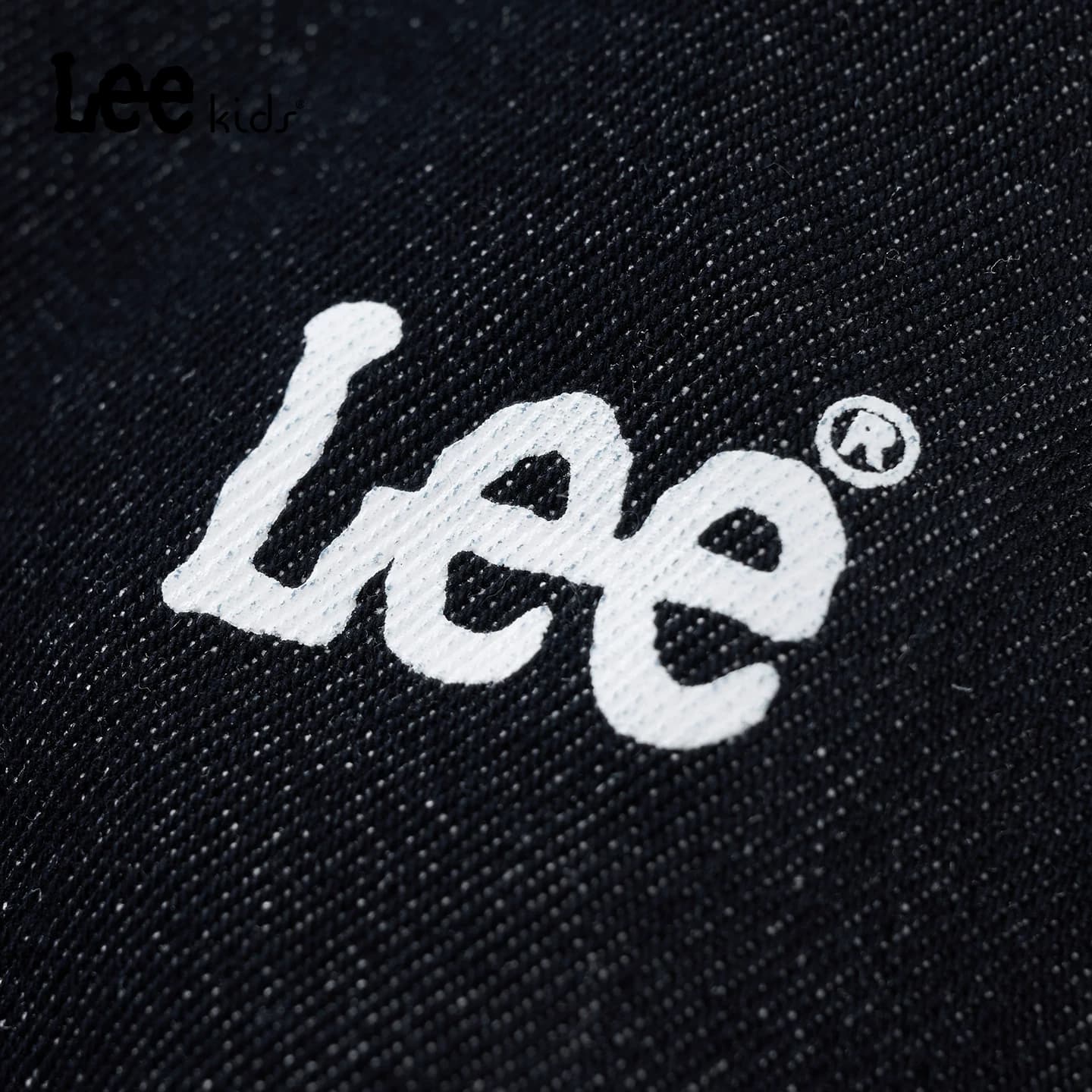 Lee kids水洗牛仔裤儿童束脚裤春秋新款男童女童耐磨休闲简约长裤 - 缩略图3