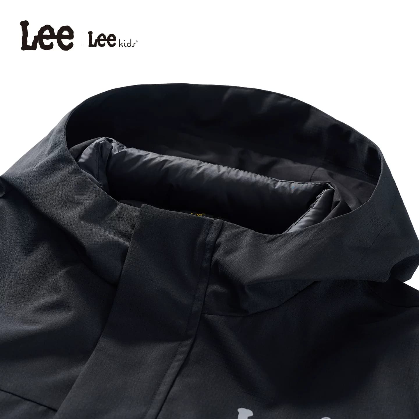 Lee kids户外露营软壳秋冬双层儿童登山服保暖三合一风衣羽绒服 - 缩略图3