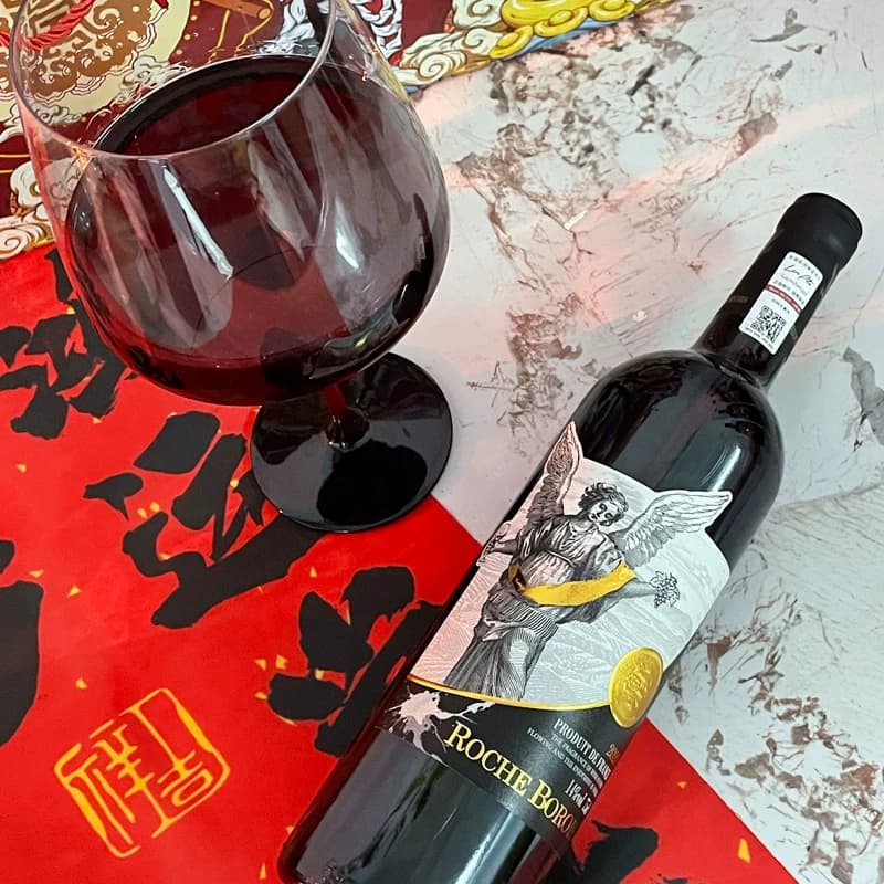 [中秋礼]法国进口红酒干红葡萄酒6支蛇年天使红酒14度整箱E - 缩略图2