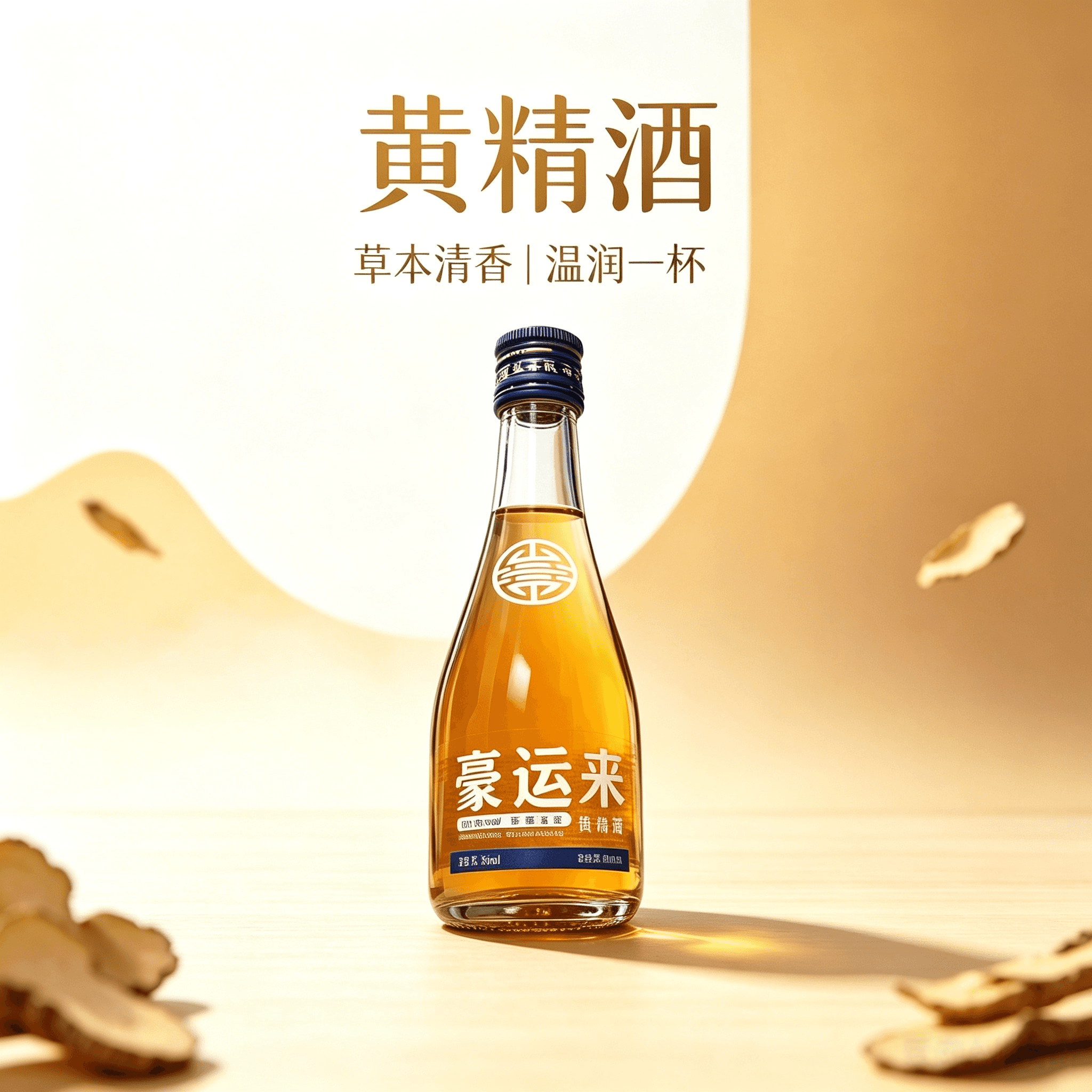 德意豪运来黄精酒125ml零糖38度零添加6瓶整箱送礼自饮庆生聚会 - 缩略图3