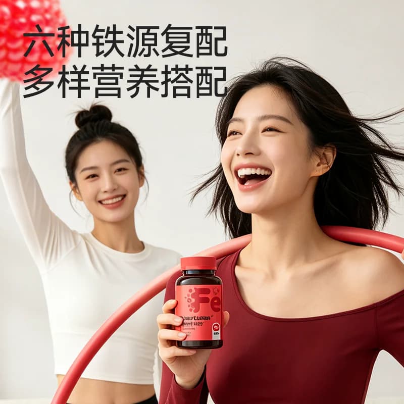 【新品】smilequeen富铁软糖多重铁元女性经期孕期铁剂含铁水果味 - 缩略图5