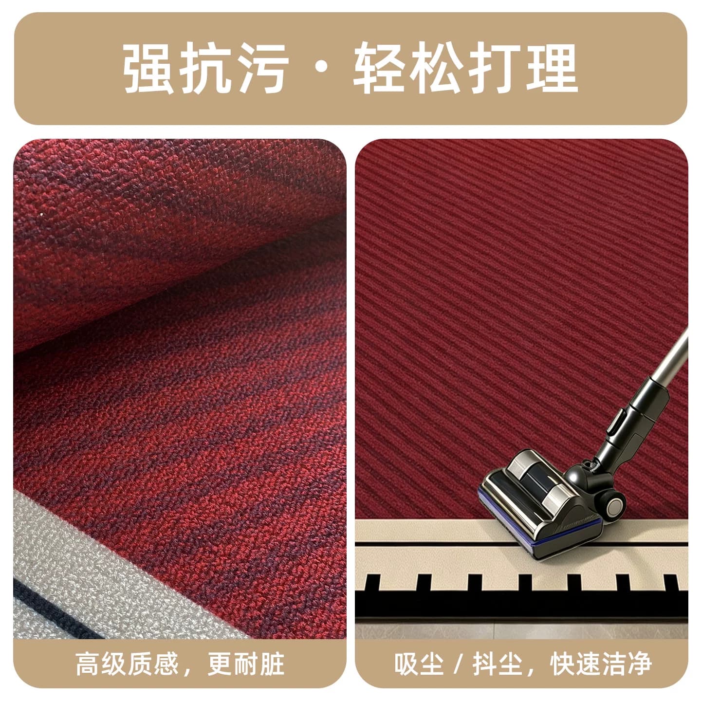 入户门地垫高级门垫家用门口耐脏防滑垫轻奢玄关客厅脚垫进门地毯 - 缩略图3
