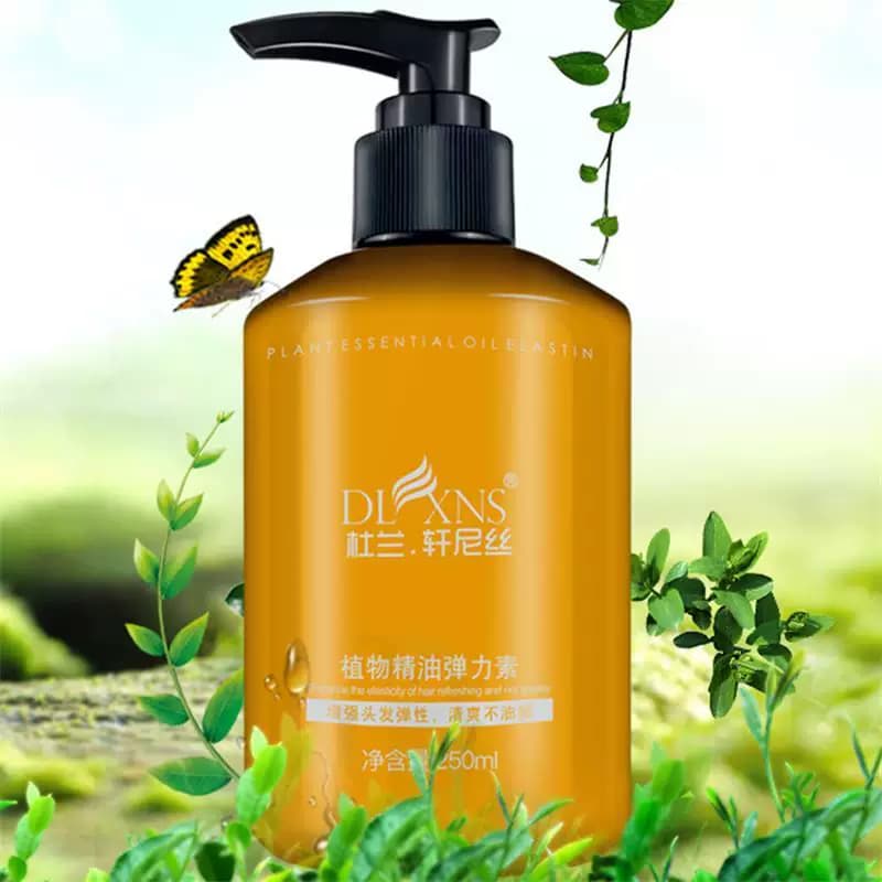 杜兰轩尼丝植物精油弹力素保湿定型造型摩洛哥弹力素护卷发自然蓬 - 缩略图2