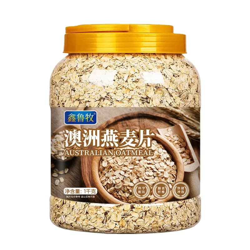 澳洲燕麦片1千克装方便快捷冲泡即食全谷物代餐粉 - 缩略图4