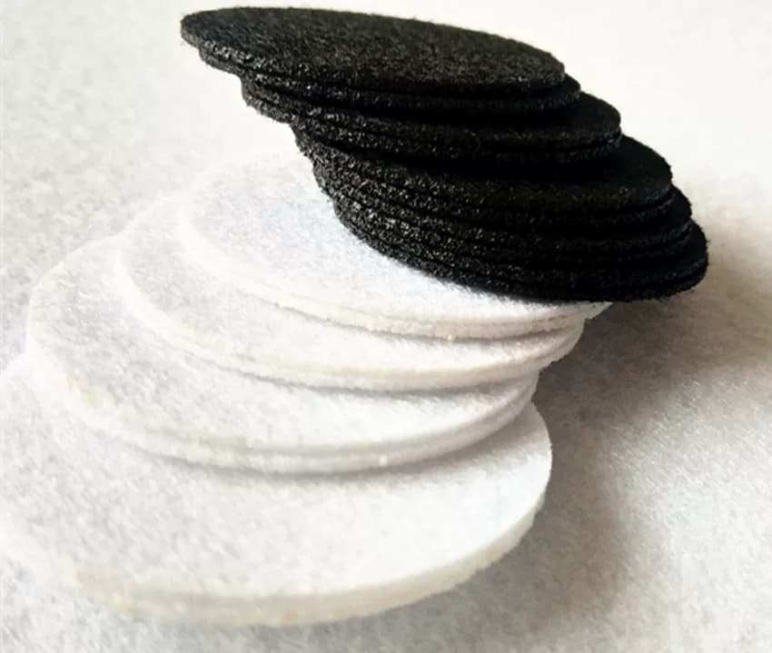 加厚款不织布圆片头花发圈手工发饰垫片diy发夹材料包吧唧托配件 - 缩略图4