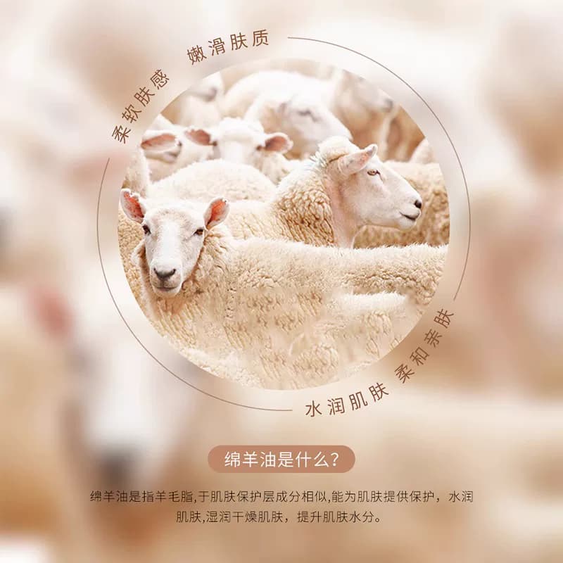 澳洲绵羊油面霜补水保湿滋润润肤霜正品男女全身护理嫩肤霜 - 缩略图2