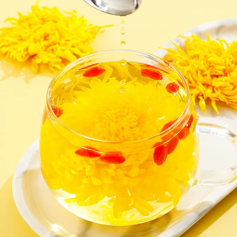 金丝皇菊菊花枸杞茶正品黄菊茶叶花茶胎菊去火非特级金银花决明子 - 缩略图4