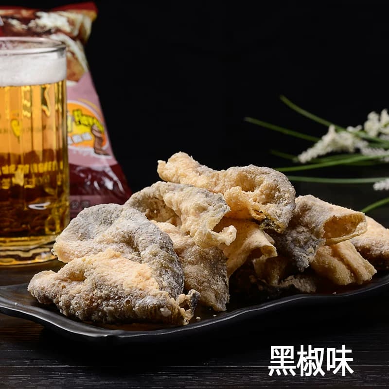润志香脆鱼皮50g*3炸鱼片干即食鱼零食海鲜小吃香辣味香港特产 - 缩略图4