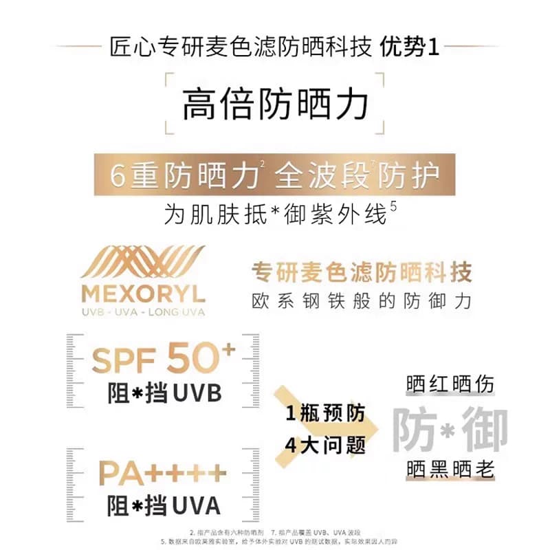 欧莱雅防晒小金管防晒霜隔离遮瑕三合一面部清爽欧莱雅小银管正品 - 缩略图4