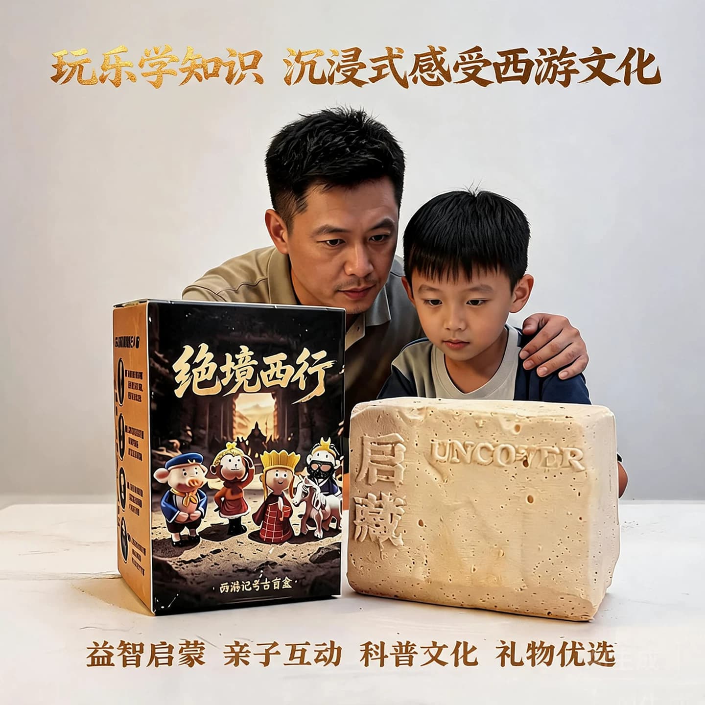 西游记考古挖掘玩具礼物手办男孩黑神话悟空寻宝挖宝盲盒玩具礼物 - 缩略图5