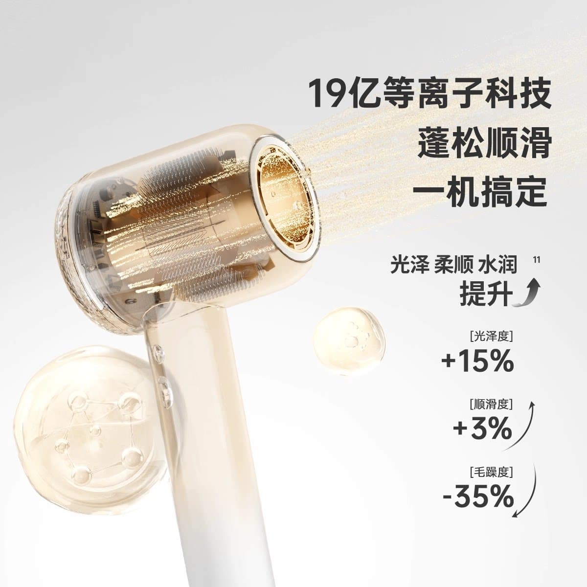 康夫F9高速吹风机等负离子护发静音速干恒温家用强力大风力电风筒 - 缩略图5