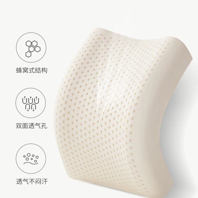 Napattiga泰国乳胶枕原装进口乳胶枕女士偏中低护颈枕学生青少年 - 缩略图4