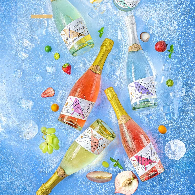 莫斯卡托白葡萄起泡酒少女鸡尾红酒赠酒杯气泡酒 - 缩略图2