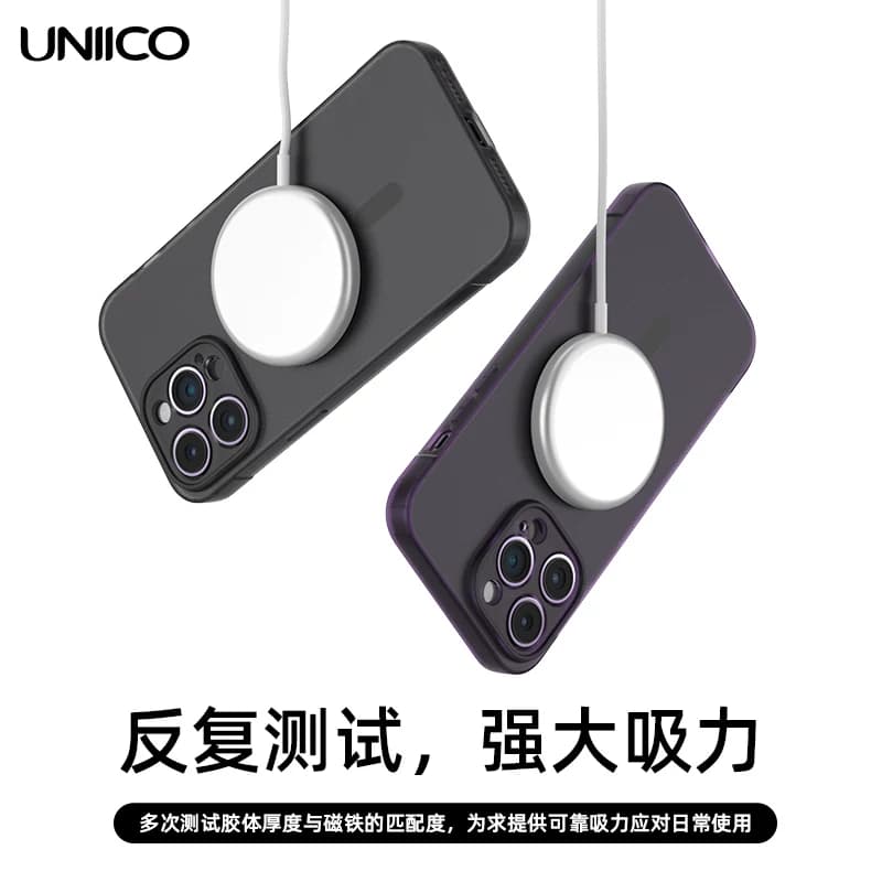 UNIICO适用苹果15手机壳苹果14promax手机壳全包防摔磁吸14保护套magsafe透明防滑13promax壳软胶气囊13软套 - 缩略图2