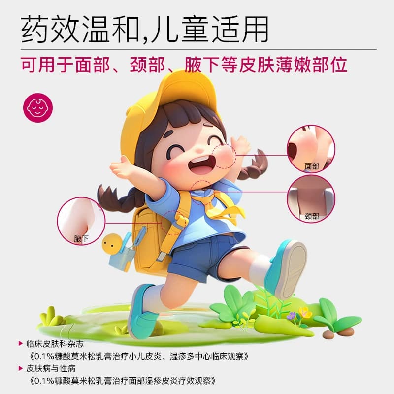 芙林糠酸莫米松乳膏10g汗疱疹止痒正品湿疹瘙痒皮肤药房药膏皮炎 - 缩略图3