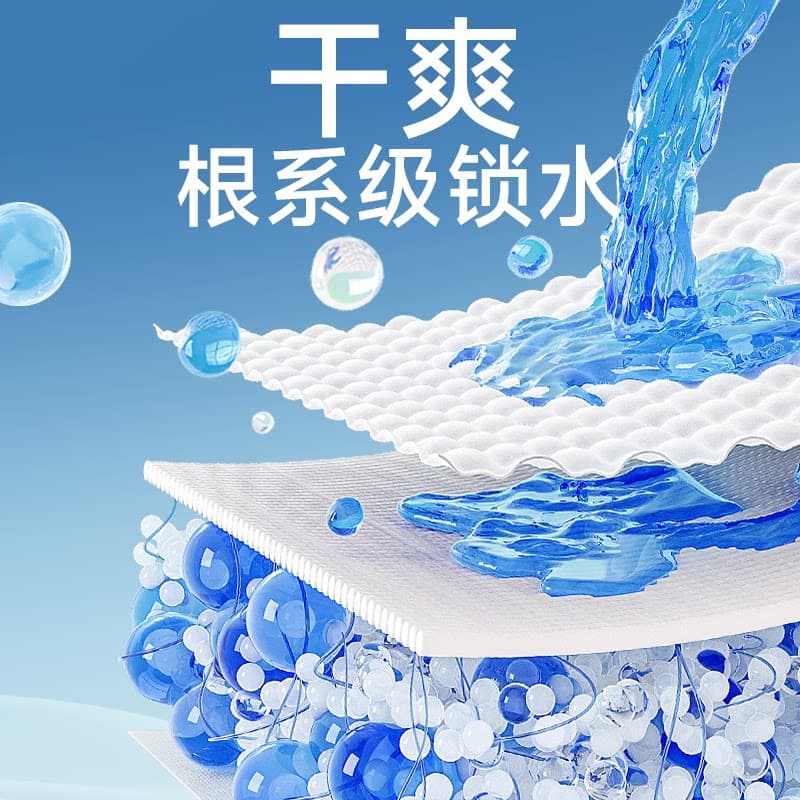 德佑一次性婴儿隔尿垫防水透气加大尺寸大吸量宝宝护理垫绵柔亲肤 - 缩略图4